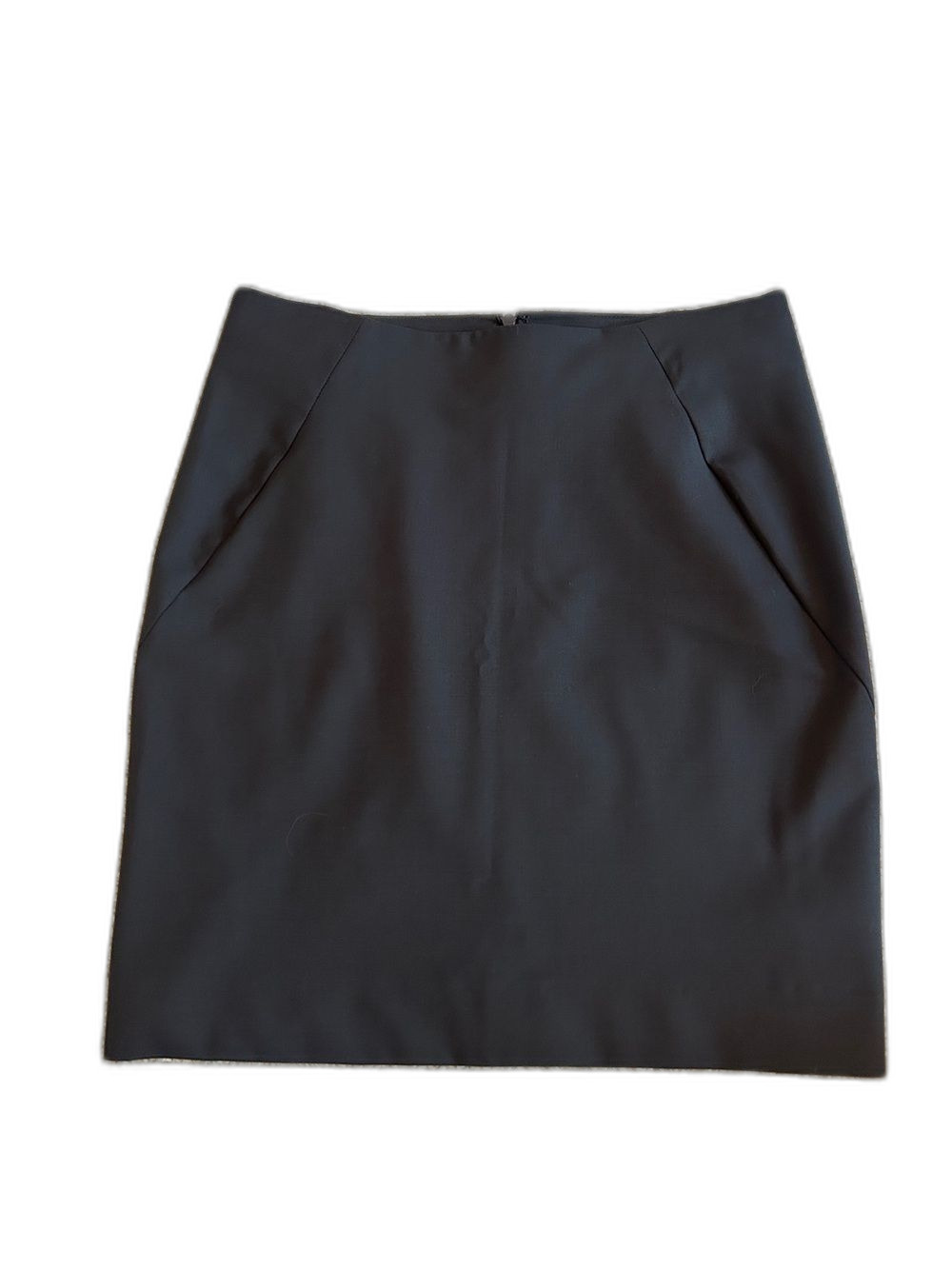 Theory Golda Black Wool Blend Pencil Skirt Size 0 NWOT Workwear Office